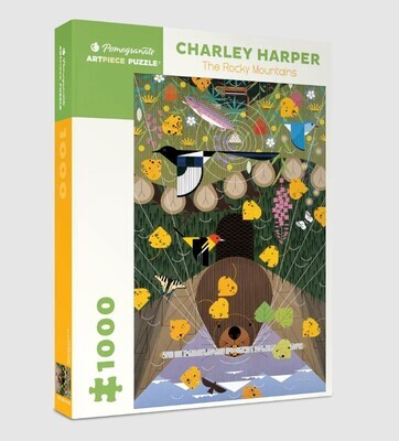 Charley Harper, The Rocky Mountains 1000 Pc