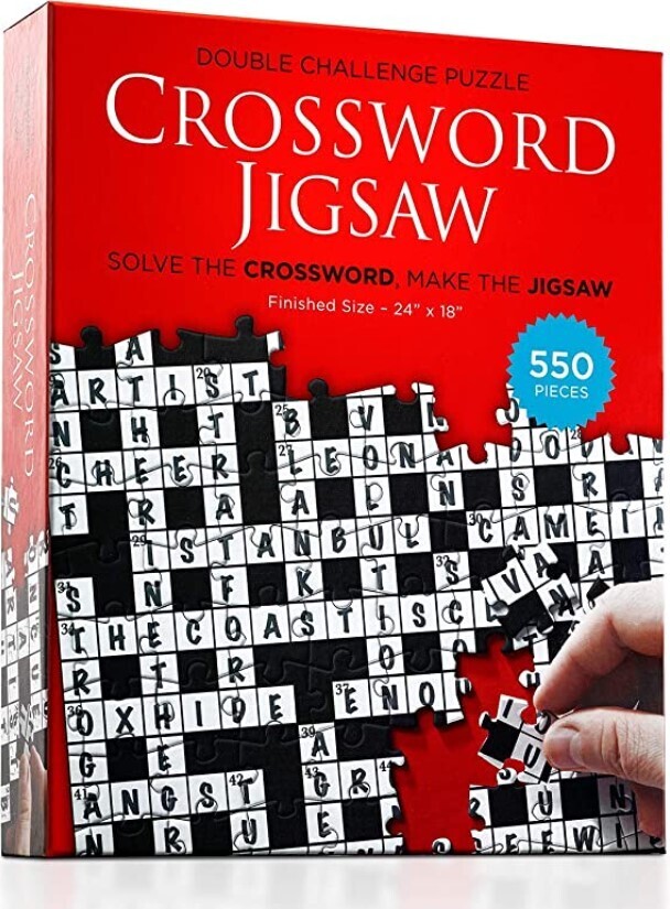 Crossword Jigsaw 550 Pc