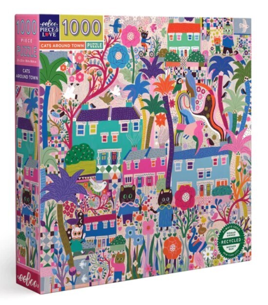 Cats Around Town 1000 Pc Cats Around Town 1000 Pc