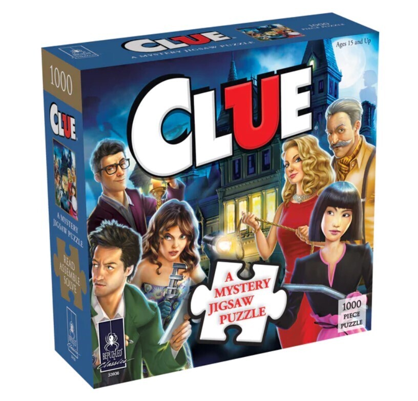 Clue Murder Mystery 1000 Pc