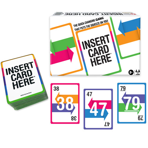 Insert Card Here Card Game 8+ 2-5 Players