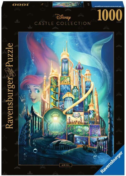Ariel Disney Castle Collection 1000 Pc