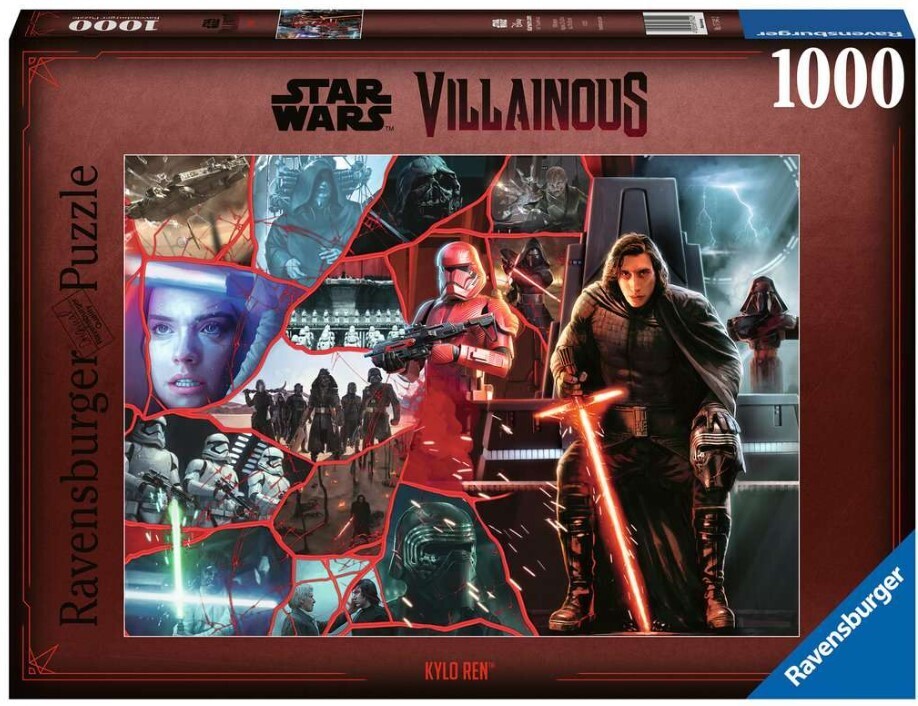Star Wars Villainous Kylo Ren 1000 Pc