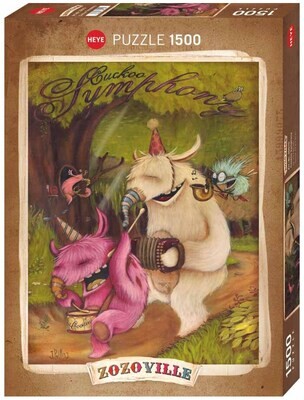 Zozoville Cuckoo Symphony 1500 Pc