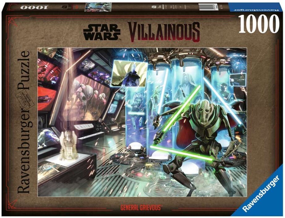 Star Wars Villainous General Grievous 1000 Pc