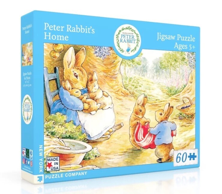 Peter Rabbit's Home 60 Pc
