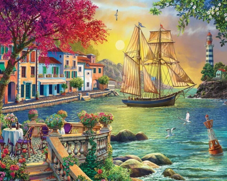 Oceanside Sunset 1000 Pc