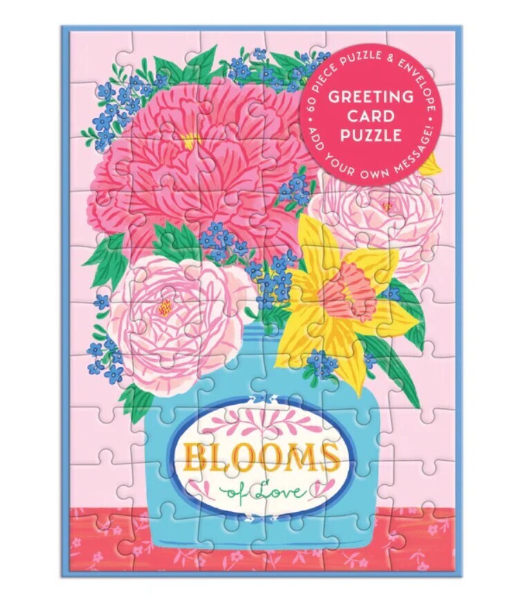 Blooms Of Love Greeting Card 60 Pc