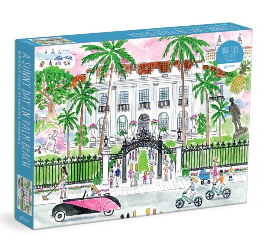 A Sunny Day In Palm Beach, Storrings 1000 Pc