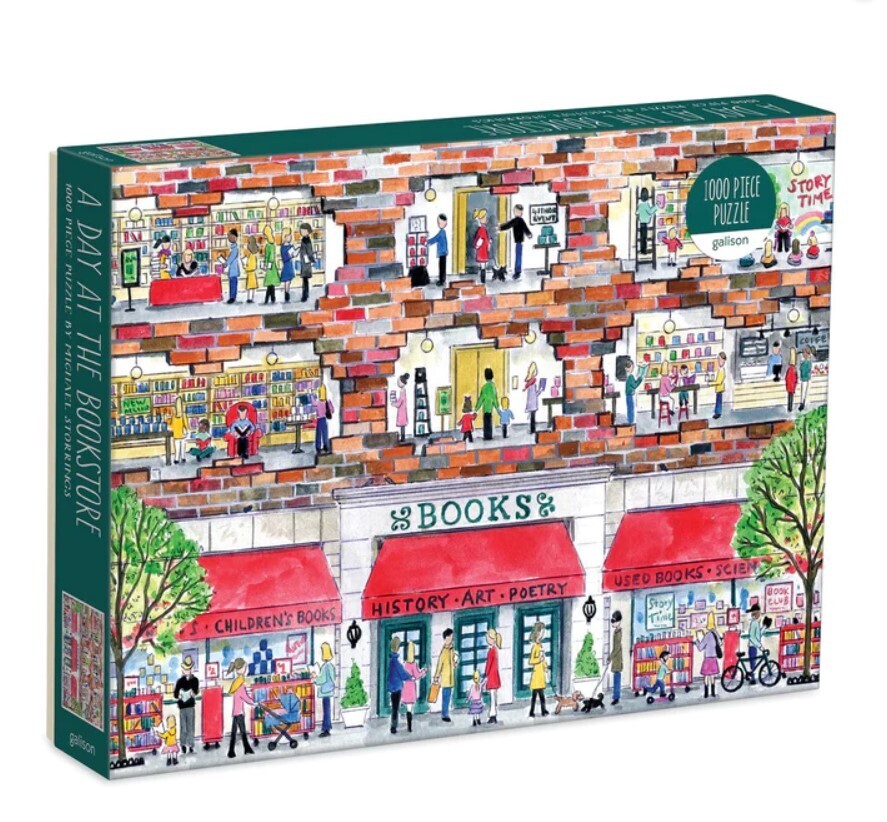 A Day At The Bookstore 1000 Pc, Storrings