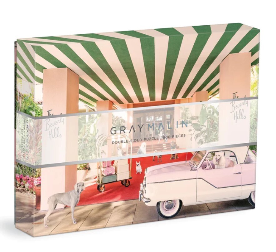 Gray Malin Beverly Hills 2 Sided 500 Pc