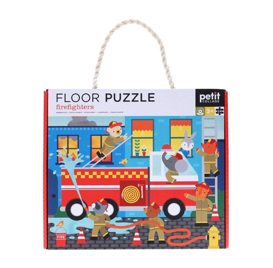 Firefighters Floor 24 Pc 3+