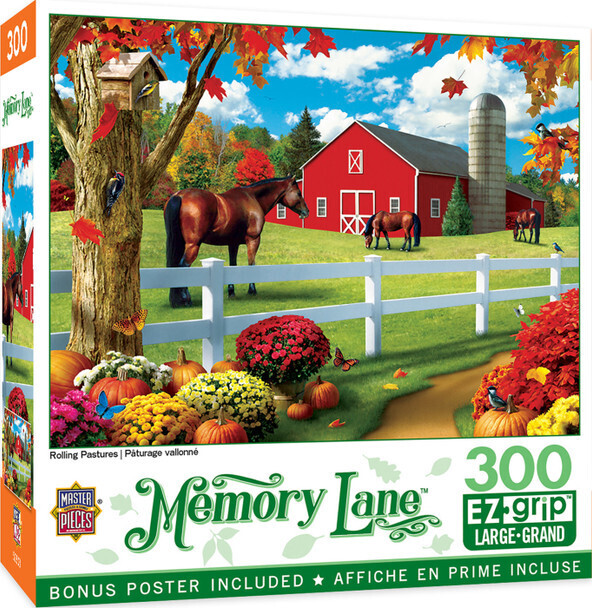 Rolling Pastures 300 Pc Large
