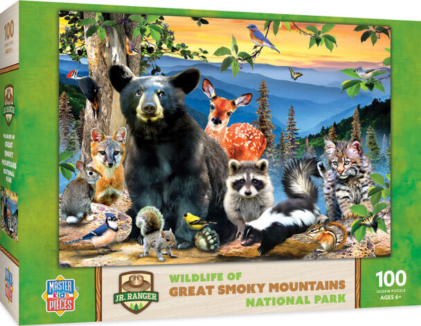 Wildlife Of The Great Smoky Mountains 100 Pc