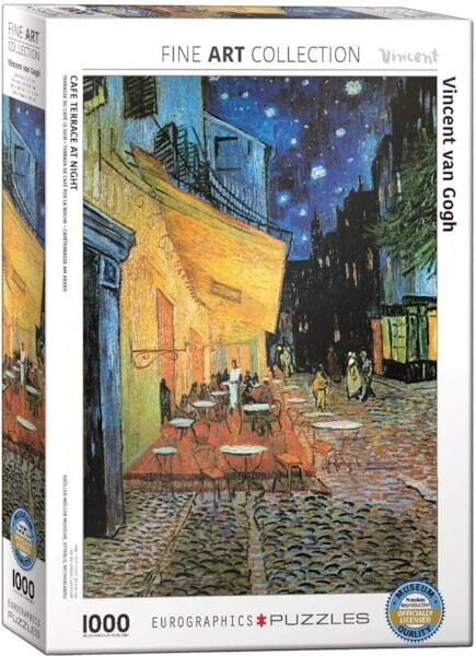 Cafe Terrace At Night 1000 Pc