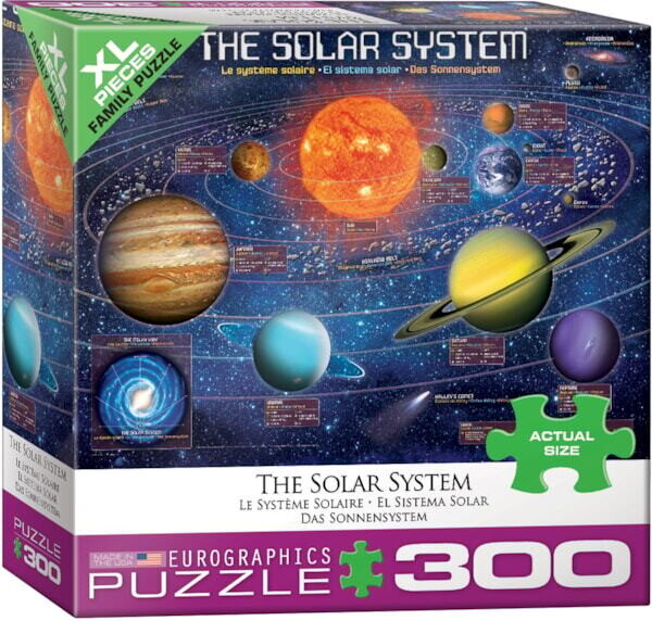 The Solar System 300 Pc Large