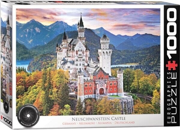 Neuschwanstein Castle, Bavaria 1000 Pc