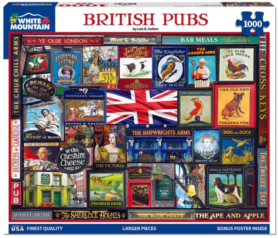 British Pubs 1000 Pc