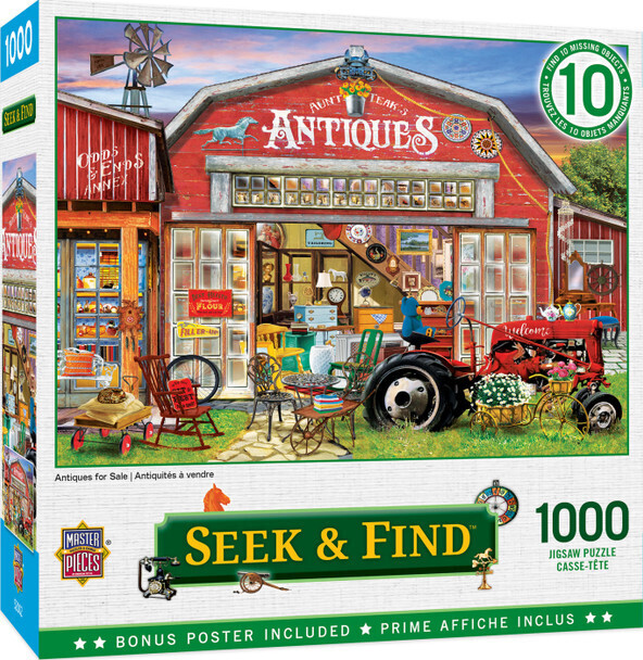 Antiques For Sale Seek & Find 1000 Pc