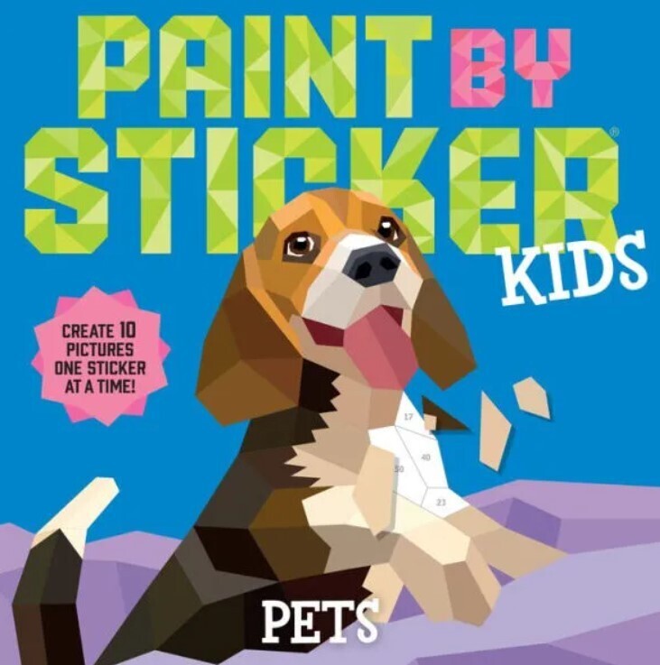 Paint By Stickers Pets 5+
