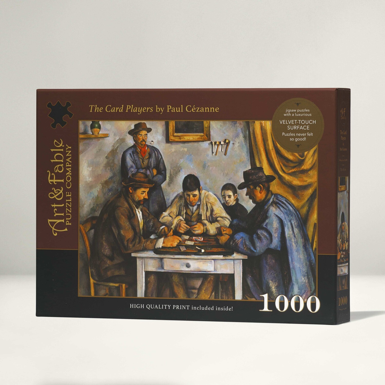 The Card Players 1000 Pc