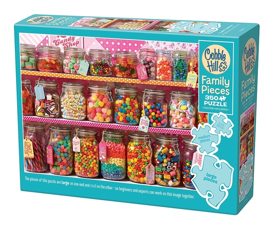 Candy Counter 350 Pc Family