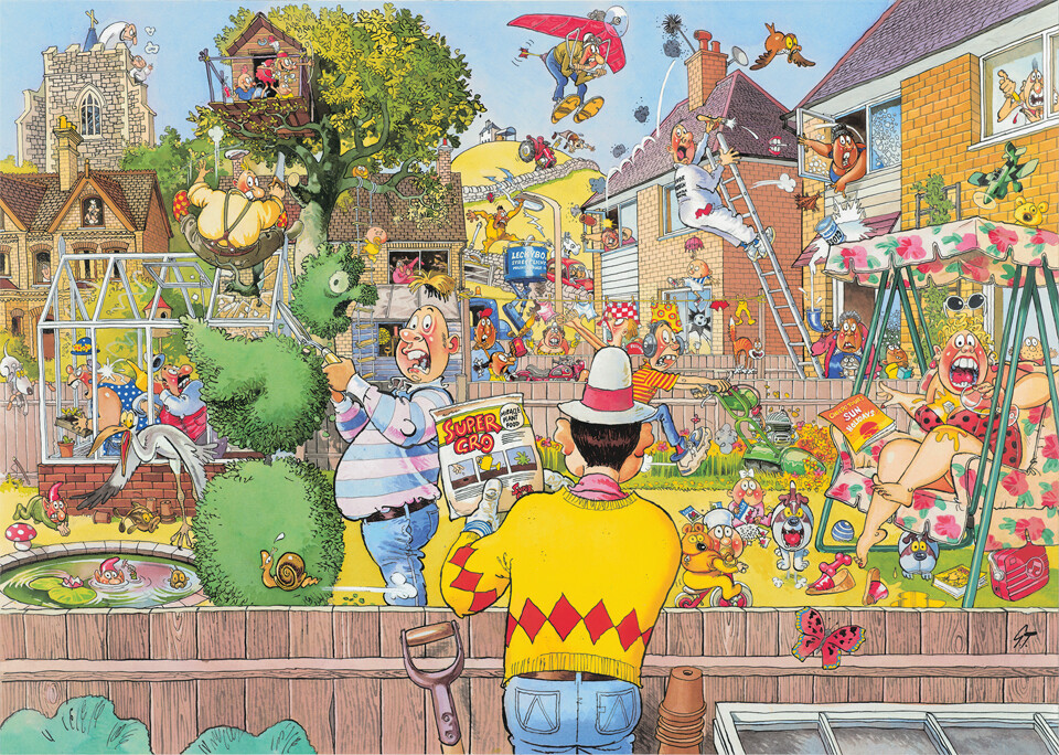 WASGIJ Retro 6 Blooming Marvellous 1000 Pc
