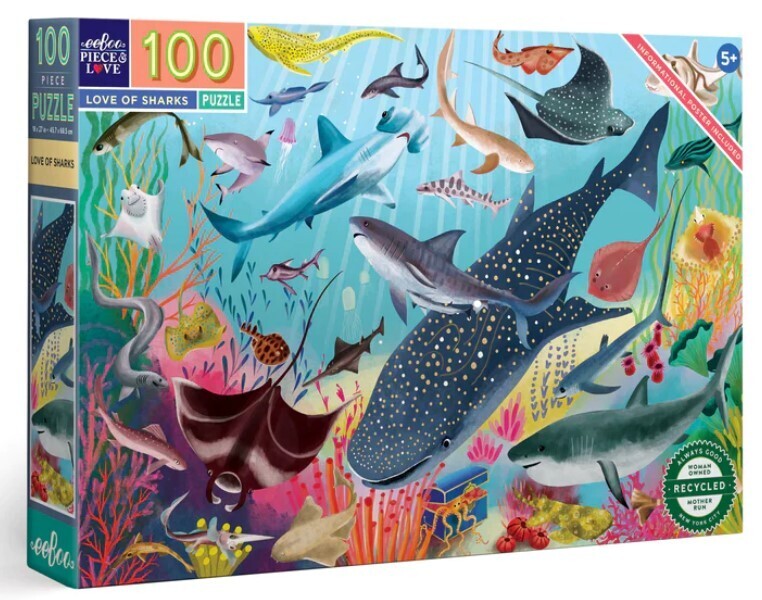 Love Of Sharks 100 Pc 5+