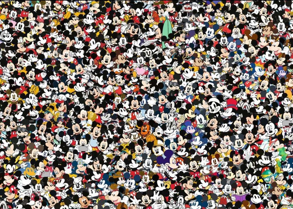 Challenge Mickey 1000 Pc