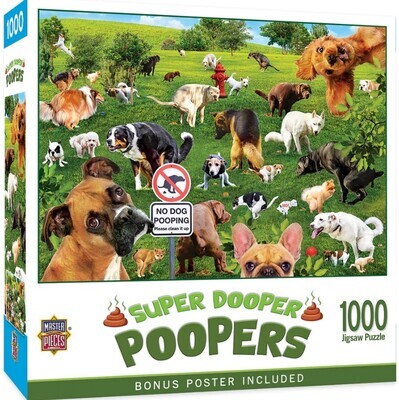 Super Dooper Poopers 1000 Pc