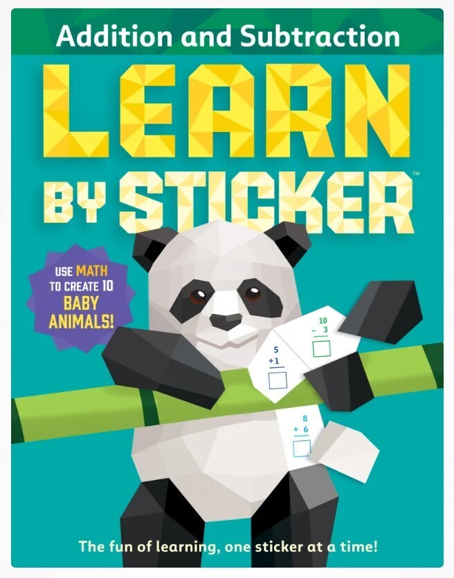 Addition And Subtraction Learn By Stickers