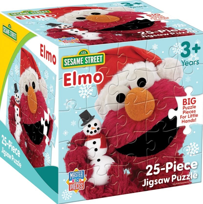Elmo 25 Pc 3+ Christmas