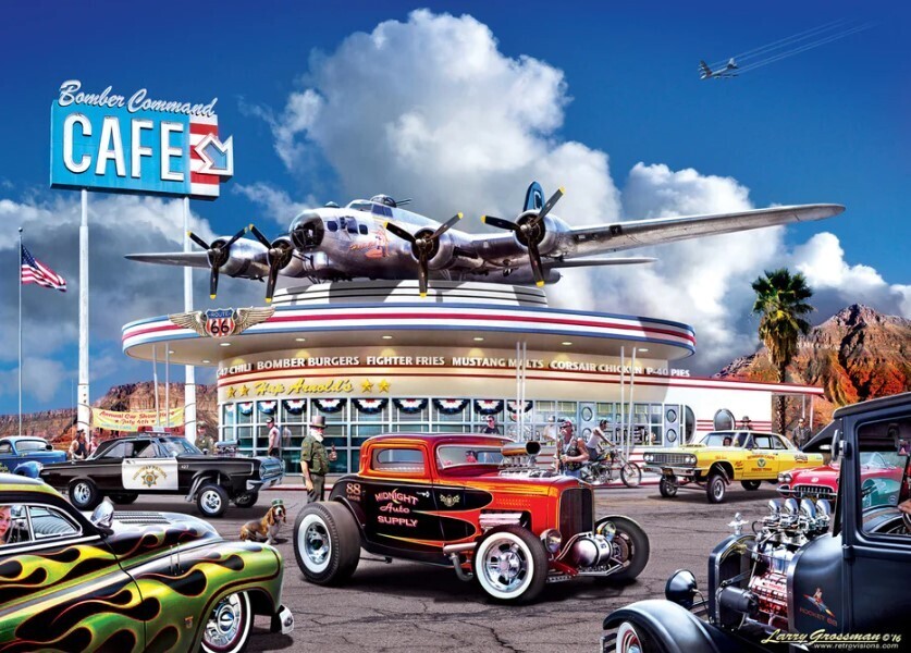 The Bomber Command Cafe 1000 Pc