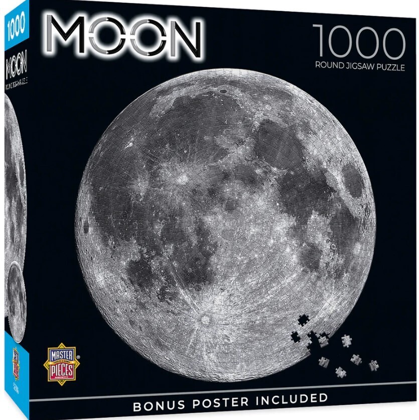 The Moon 1000 Pc Round Shaped