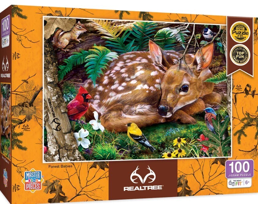 Realtree Forest Babies 100 Pc 6+