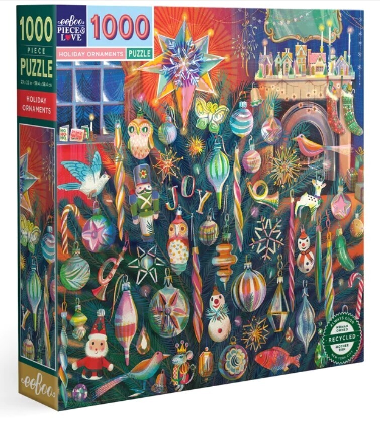 Holiday Ornaments 1000 Pc