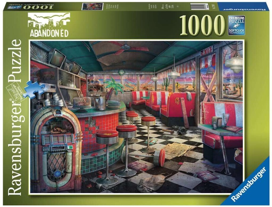 Abandoned Decaying Diner 1000 Pc