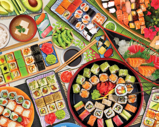 Let The Good Times Roll Sushi 1000 Pc