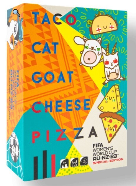 Taco Cat Goat Cheese Pizza FIFA Womens Limited Edition Game 8+