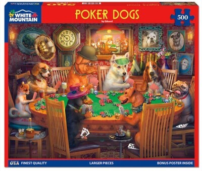 Poker Dogs 500 Pc