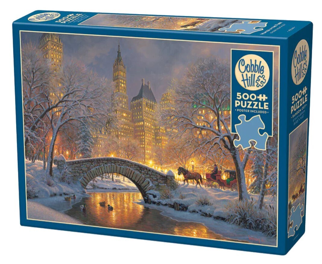 Winter In The Park 500 Pc