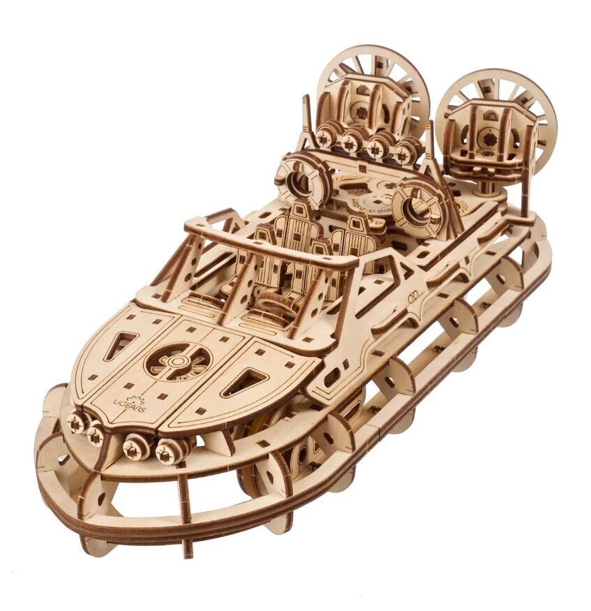 Rescue Hovercraft 3D Wood Mechanical 383 Pc 14+