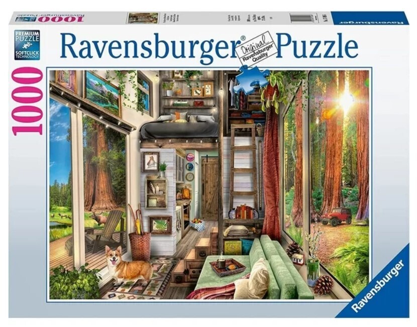 Redwood Forest Tiny House 1000 Pc