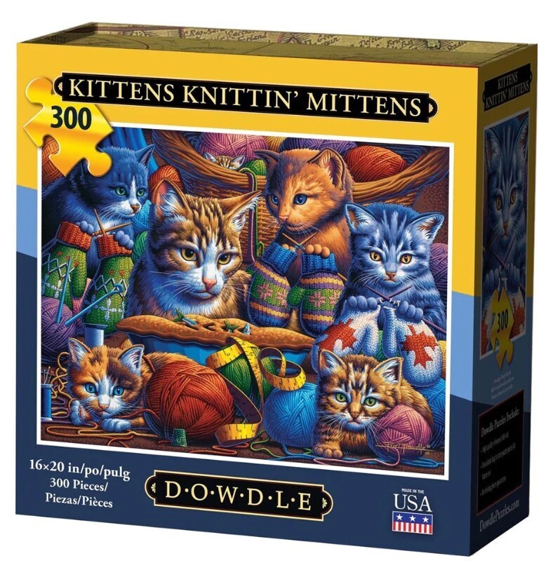Kittens Knittin&#39; Mittens 300 Pc