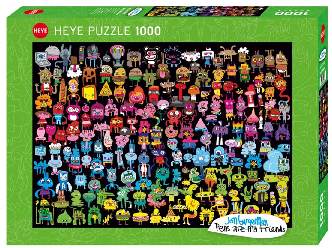 Doodle Rainbow 1000 Pc