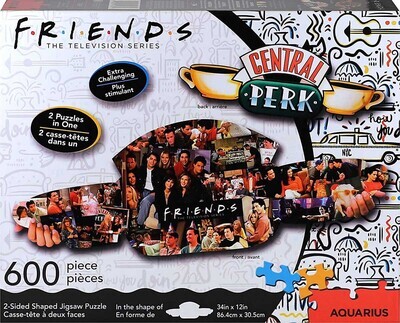 Friends Central Perk 2 Sided Shaped 600 Pc