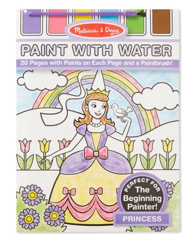 Paint With Water Princess  3+