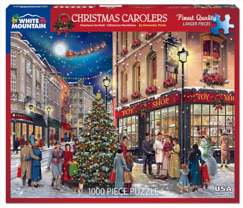 Christmas Carolers 1000 Pc