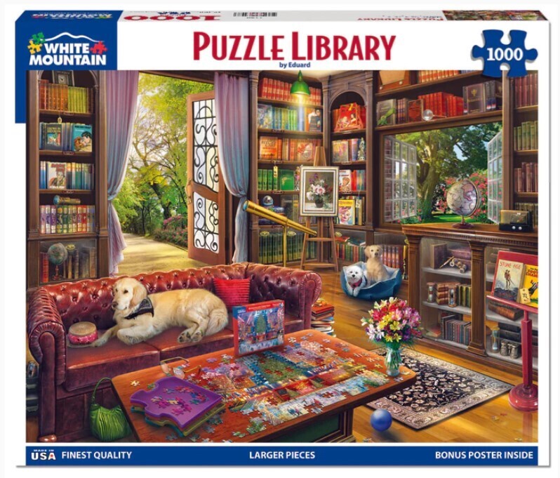 Puzzle Library 1000 Pc