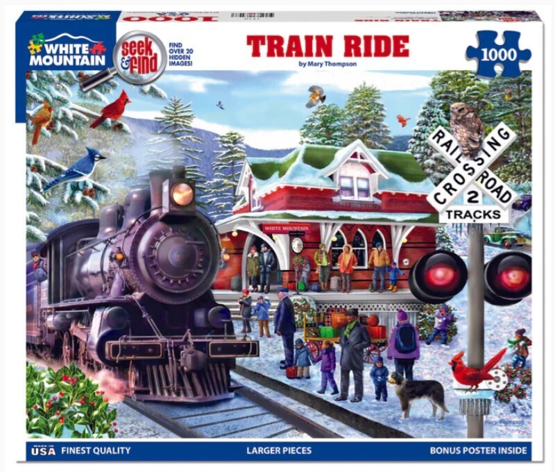 Train Ride 1000 Pc